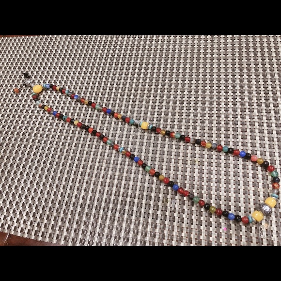 Rainbow Agate Mala. - Picture 5 of 5